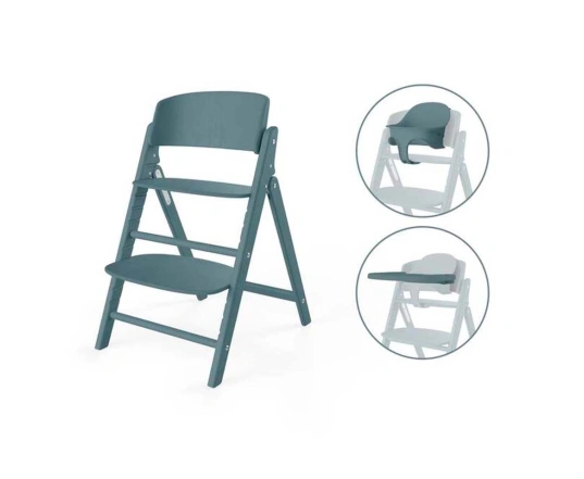 Стільчик для годування 3в1 Cybex CLICK&FOLD - stone blue
