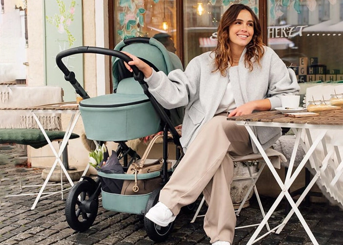 Коляска 2 в 1 Britax Römer SMILE 5Z STYLE - harbor blue-58 Britax Römer SMILE 5Z — коляска 2в1 (від народження до 4 років)-58 - зображення