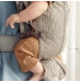 Рюкзак-кенгуру Bebé Mini BabyBjörn (тканина сітка) - Сірий/Беж