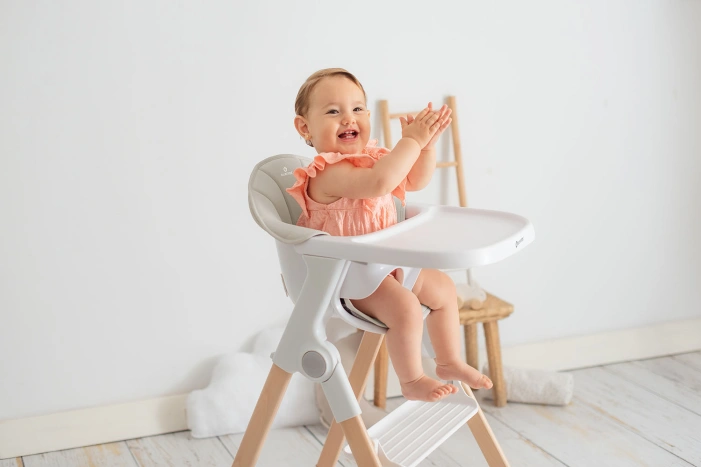 Купить Стульчик для кормления с шезлонгом  Olmitos  с доставкой по Украине | KIDSLINE-46 - изображение