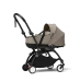 Универсальная коляска 2 в 1 с люлькой newborn shell Stokke YOYO³ Taupe (шасси Black)