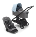 Универсальная коляска 2в1 Bugaboo DRAGONFLY - grafite/midnight black skyline blue