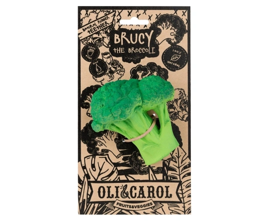 Прорезыватель - грызунок Oli&Carol Брокколи Брюс