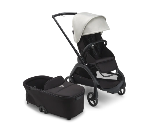 Универсальная коляска 2в1 Bugaboo DRAGONFLY - black/midnight black misty white