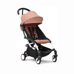 Прогулянкова коляска Stokke YOYO³ з 6 місяців Ginger (шасі White) - зображення
