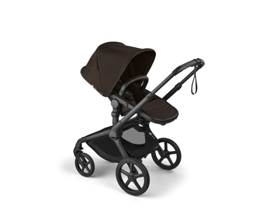 Универсальная коляска 2в1 Bugaboo FOX 5 RENEW - black/cocoa brown-cocoa brown