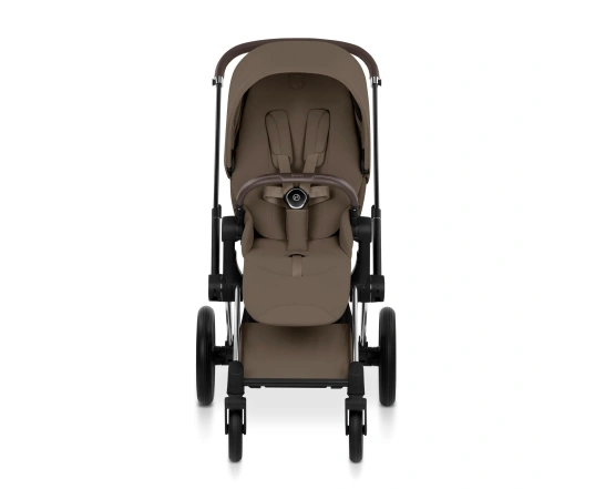 Прогулянкова коляска Cybex PRIAM Style Collection 5.0 - coconut brown (шасі Chrome Brown)