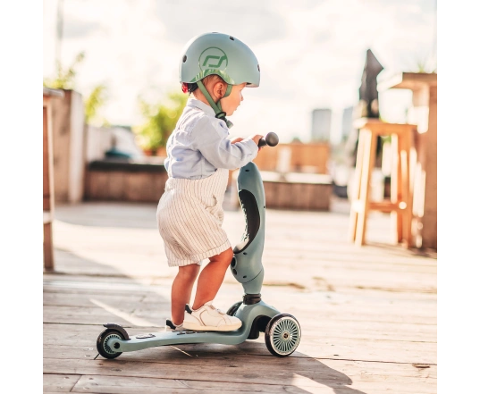 Самокат Scoot and Ride серії Highwaykick-1, сіро-синій, 1-5 років