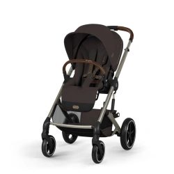 Прогулянкова коляска Cybex BALIOS S LUX TPE 2026 - chocolate brown (з бампером) - зображення