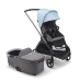 Универсальная коляска 2в1 Bugaboo DRAGONFLY - grafite/grey melange skyline blue