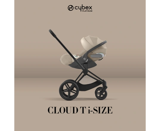 Автокресло Cybex CLOUD T-iSIZE PLUS 0-13кг - cozy beige