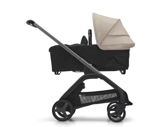 Универсальная коляска 2в1 Bugaboo DRAGONFLY - black/grey melange desert taupe