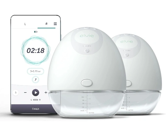 Молоковідсмоктувач електричний безшумний  ELVIE Pump double