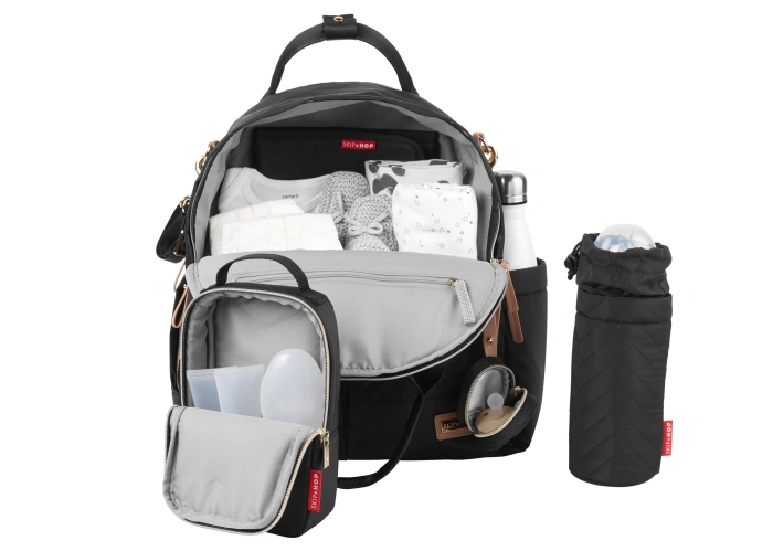 Купити Рюкзак для мами Skip Hop 6 в 1 -  Black з доставкою по Україні | KIDSLINE-45 - зображення