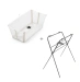 Комплект ванночка для купання Stokke FLEXI BATH та ніжки FLEXI BATH Stand - бежевий