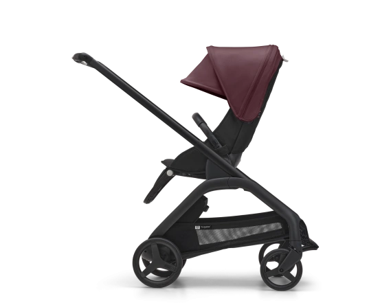 Універсальна коляска 2в1 Bugaboo DRAGONFLY - black/midnight black dark cherry