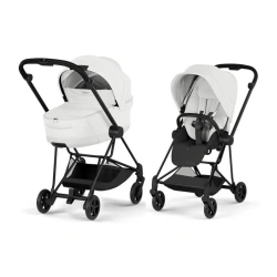 Коляска 2 в 1 Cybex MIOS Style Collection 5.0 - off white (шасі Matt Black) - зображення