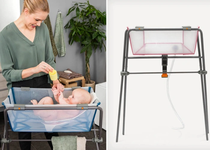 Stokke FLEXI BATH + Stand бежевий — ванночка з підставкою-54 - зображення