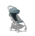 Универсальная коляска 2 в 1 с люлькой newborn shell Stokke YOYO³ Aqua (шасси Black)