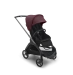 Универсальная коляска 2в1 Bugaboo DRAGONFLY - black/grey melange dark cherry