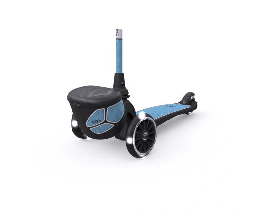 Самокат Scoot and Ride серії Highwaykick-2 з колесами що світяться сталевий, 2+ до 50кг