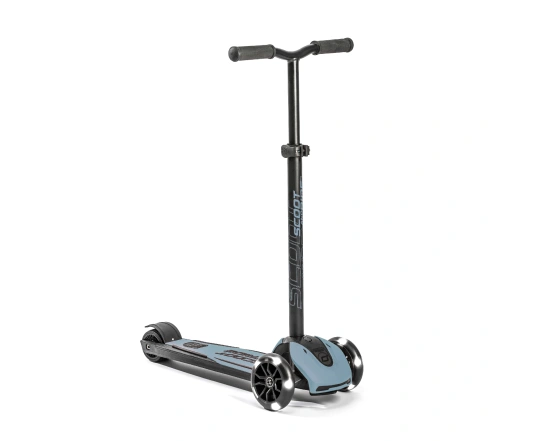 Самокат Scoot and Ride серії Highwaykick-5 з колесами що світяться сіро-синій, 5+ до 80кг