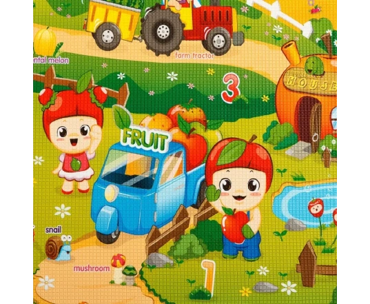 Дитячий килимок Dwinguler Fruit Farm (1850х1250х12 мм)