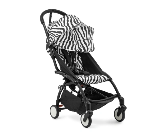 Прогулянкова коляска Stokke YOYO³ з 6 місяців Zebra (шасі Black)