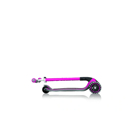 Самокат GLOBBER серії MASTER LIGHTS рожевий, колеса з підсвіткою, 50кг, 4+