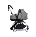 Універсальна коляска Stokke YOYO³ + люлька Bassinet  BABYZEN Grey (шасі White)