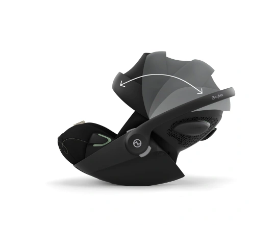 Автокресло Cybex Cloud G-iSize 0-13кг - Moon Black