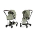 Коляска 2 в 1 Cybex MIOS Style Collection 5.0 - sage green (шасі Chrome)