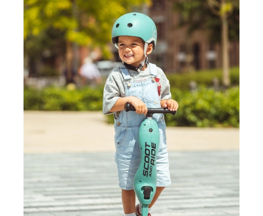 Самокат Scoot and Ride серії Highwaykick-1, сіро-зелений, 1-5 років