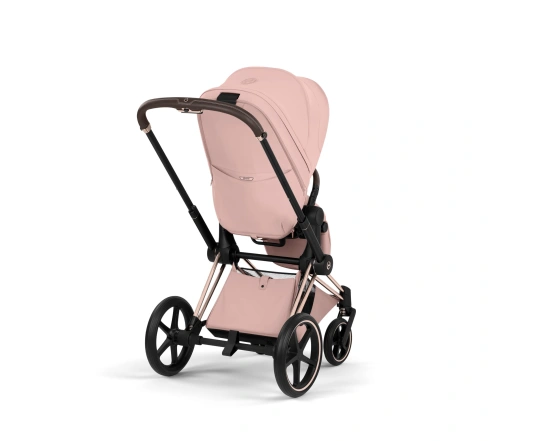 Прогулочная коляска Cybex Priam Style Collection 5.0 - peach pink (шасси Rosegold)