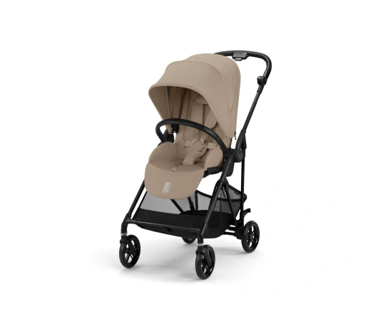 Универсальная коляска 2 в 1 Cybex MELIO CARBON - Almond Beige