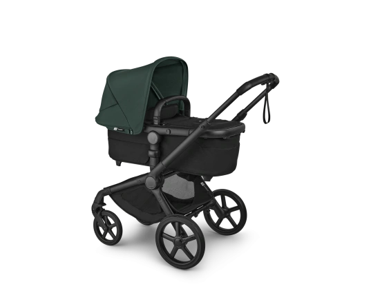 Універсальна коляска 2в1 Bugaboo FOX 5 RENEW - black/heritage black fern green