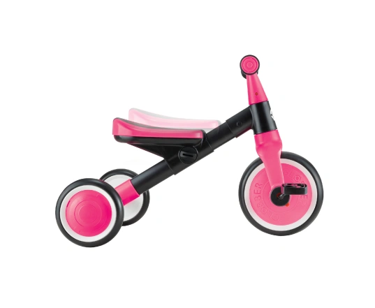 Велосипед дитячий GLOBBER серії LEARNING TRIKE 2в1 - Фуксія