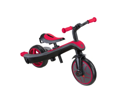 Велосипед дитячий GLOBBER серії EXPLORER TRIKE 4в1 - Червоний