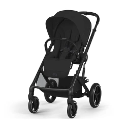 Прогулянкова коляска Cybex BALIOS S LUX BLK - moon black (з бампером) - зображення