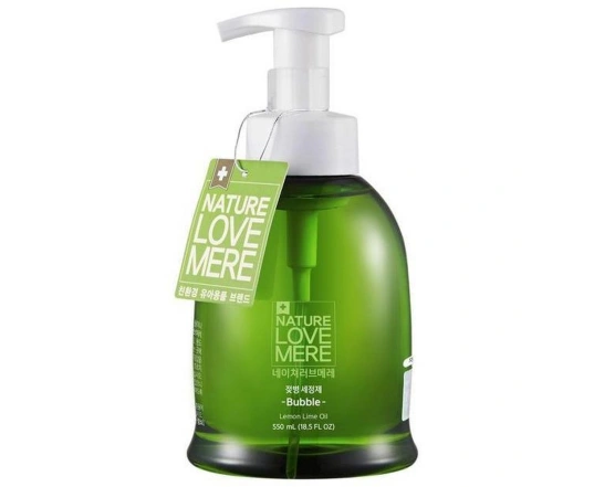 Засіб для миття дитячих пляшечок NatureLoveMere (піна), 550 мл.