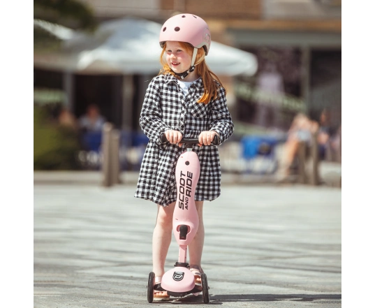 Самокат Scoot and Ride серії Highwaykick-1 пастельно-рожевий, 1-5 років