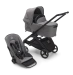 Универсальная коляска 2в1 Bugaboo DRAGONFLY - grafite/midnight black grey melange