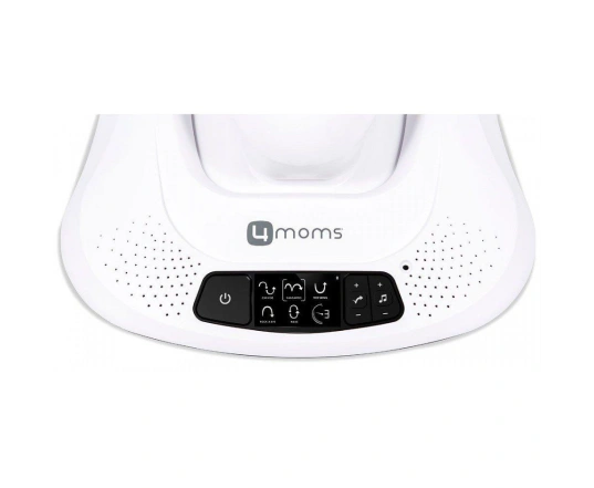 Шезлонг качалка 4Moms MAMAROO - plush silver