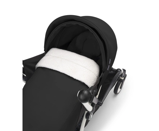 Універсальна коляска 2 в 1 Stokke YOYO³ Black (шасі White)