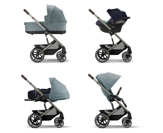 Прогулочная коляска Cybex Balios S Lux TPE Sky Blue 