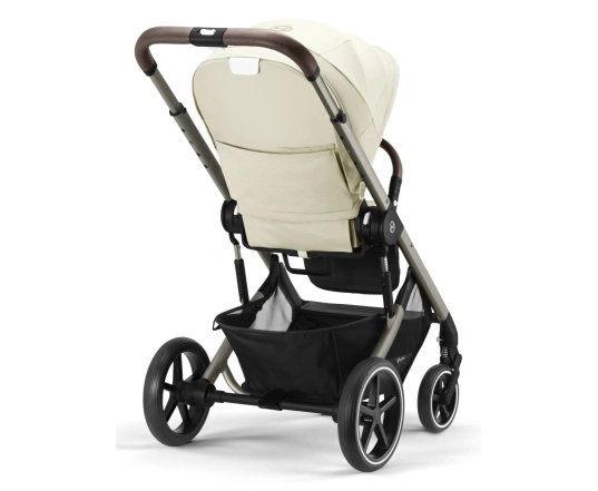 Прогулянкова коляска Cybex BALIOS S LUX TPE - seashell beige (з бампером)