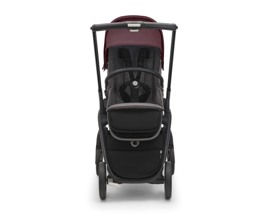 Универсальная коляска 2в1 Bugaboo DRAGONFLY - grafite/midnight black dark cherry