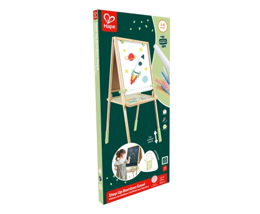 Бамбуковий мольберт Hape Step Up