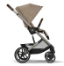 Прогулянкова коляска Cybex BALIOS S LUX TPE - almond beige (з бампером)