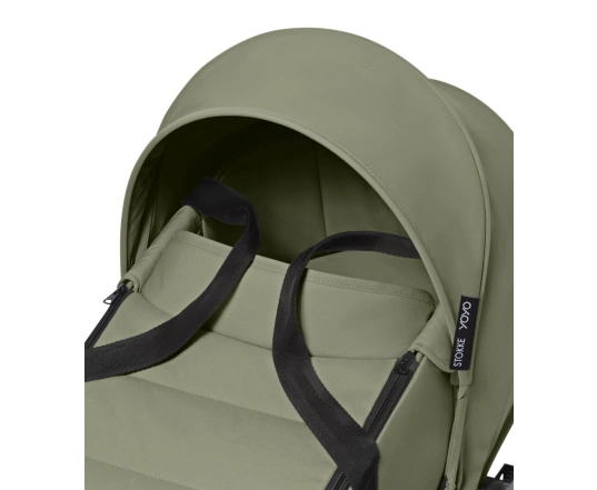 Люлька Stokke YOYO newborn shell Olive